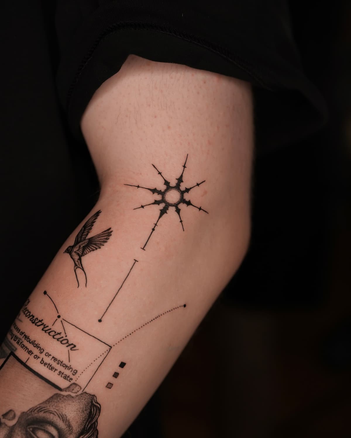 Marcus Aurelius Stoic Forearm Tattoo 4