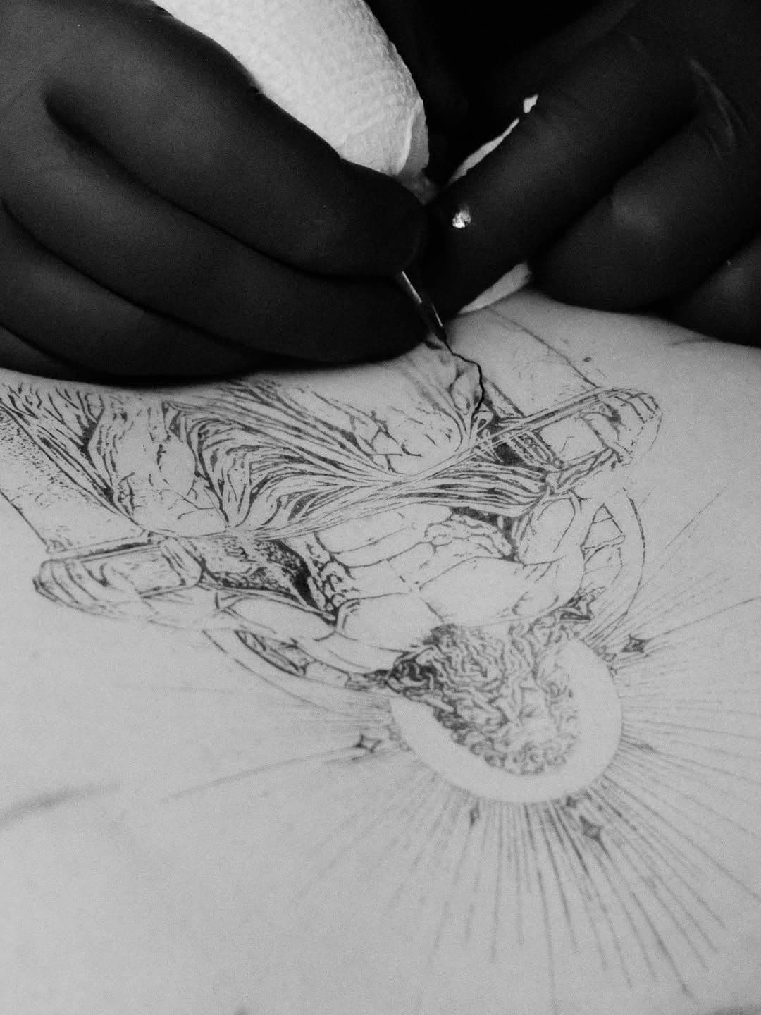 Full Back Piece - From Concept to First Lines 12