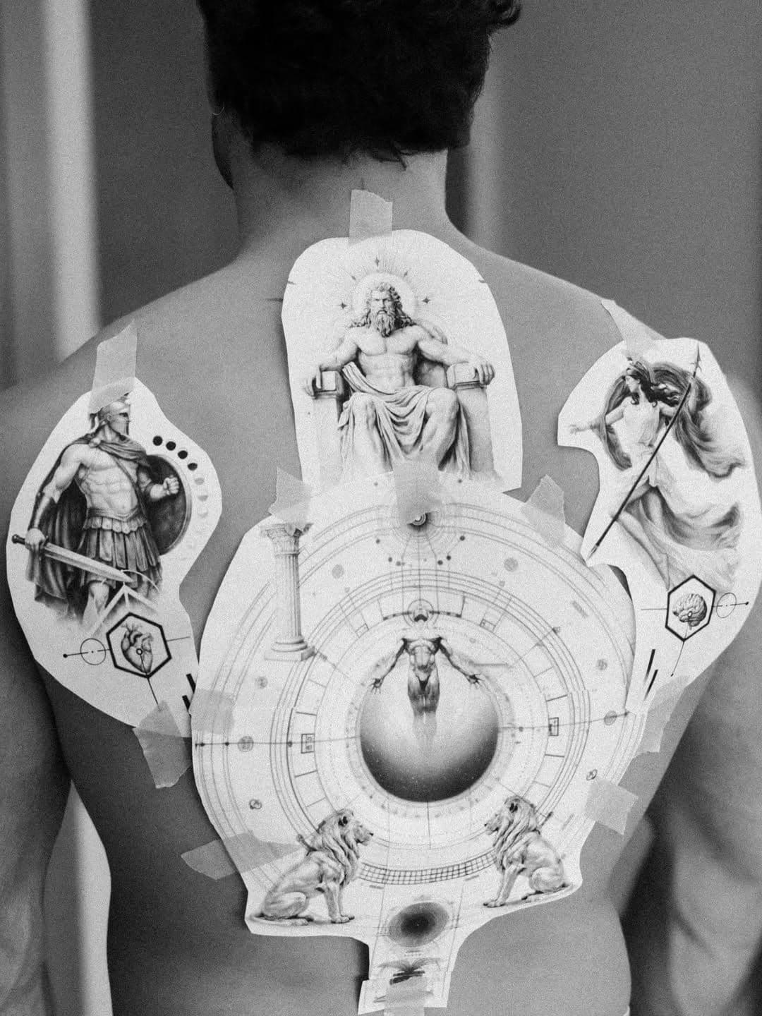 Full Back Piece - From Concept to First Lines 5