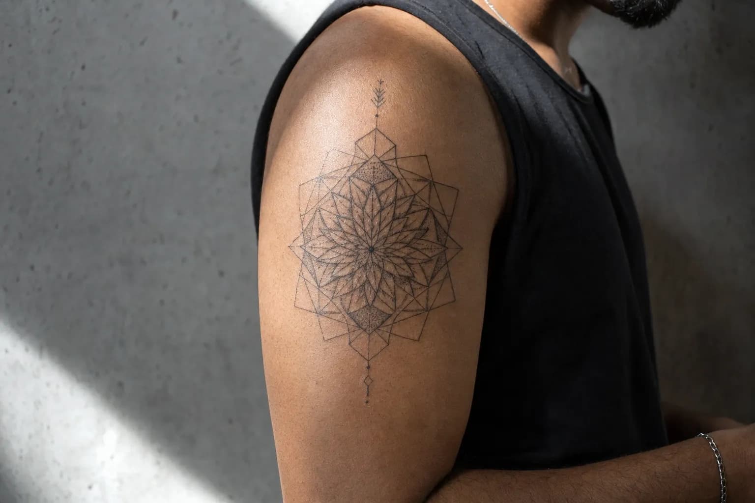 Geometric Tattoos for Men: What the Style Actually Demands — Styles & Techniques, Sasha Tattooist Lisbon