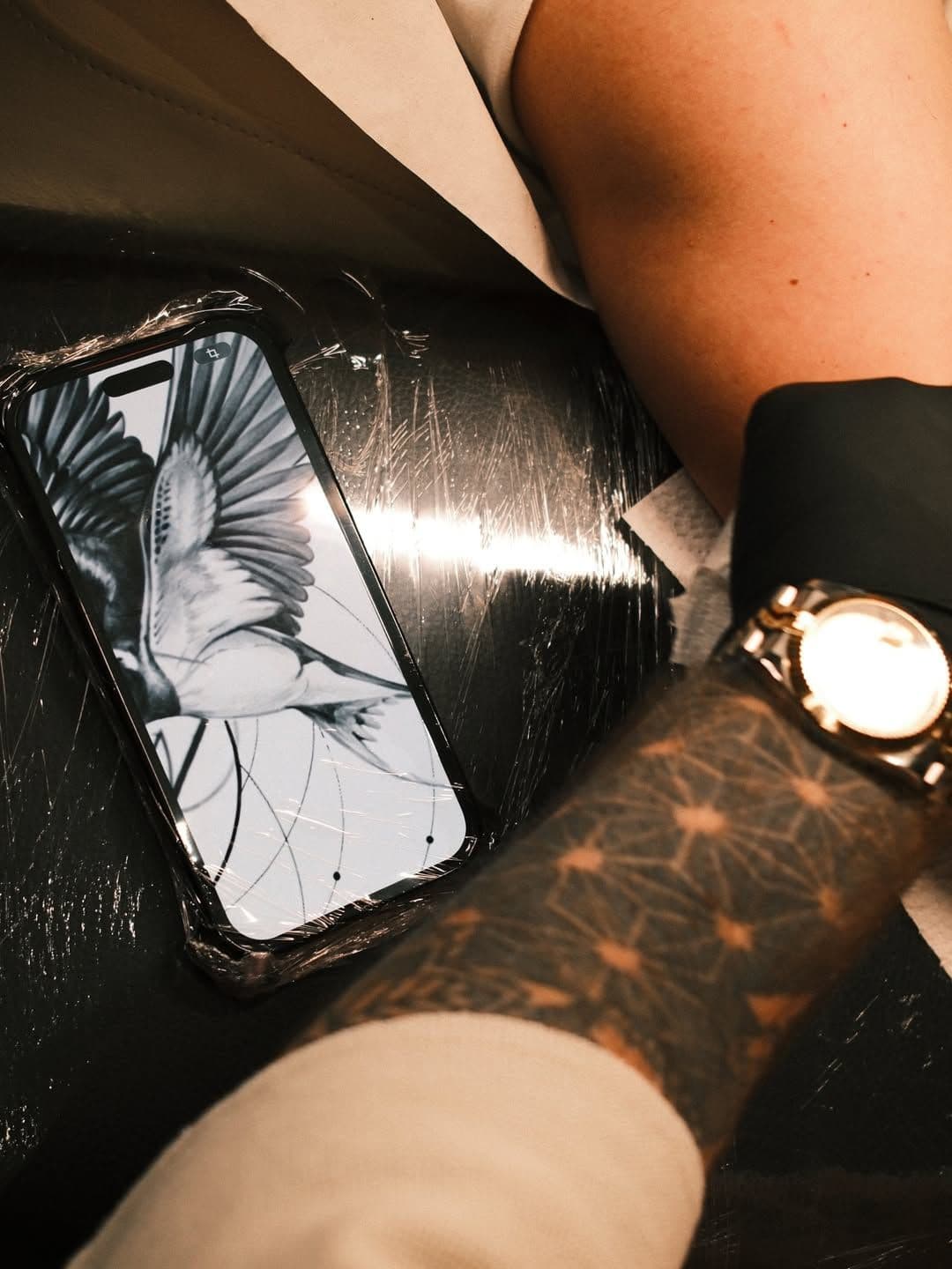 Two Worlds, One Sleeve - Birds, Geometry and Realism in Progress 10